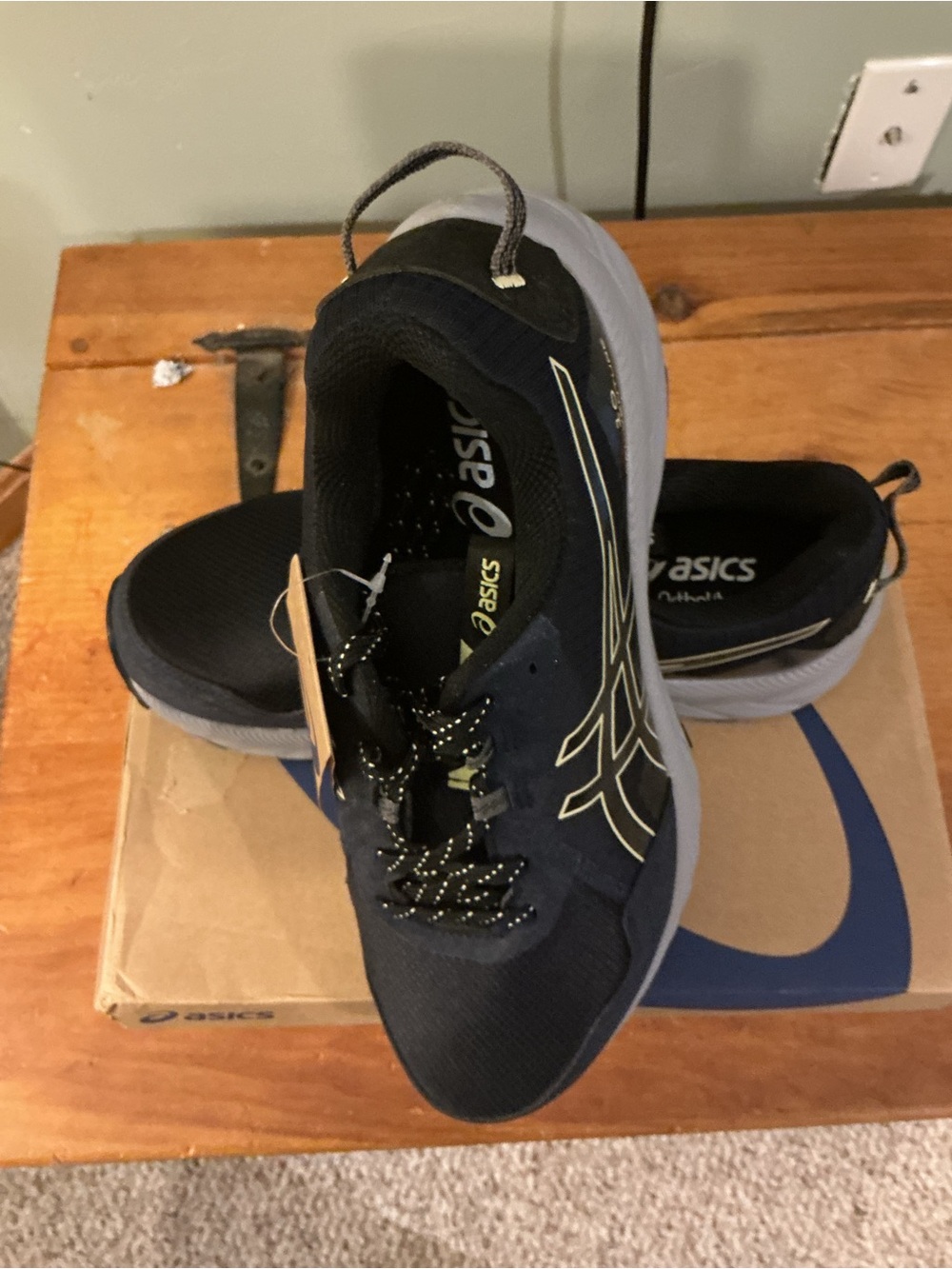 ASICS Gel Venture 10 Men's Black Running Shoes with Ortholite Comfort 1011B967 - Picture 8 of 8